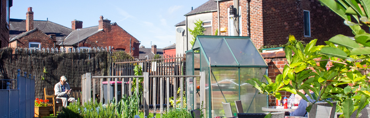 Critchley Community Hub - garden