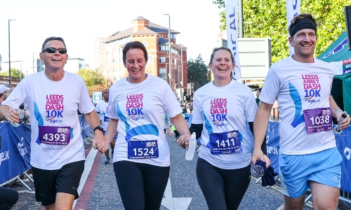 Age UK's Leeds Abbey Dash 2024